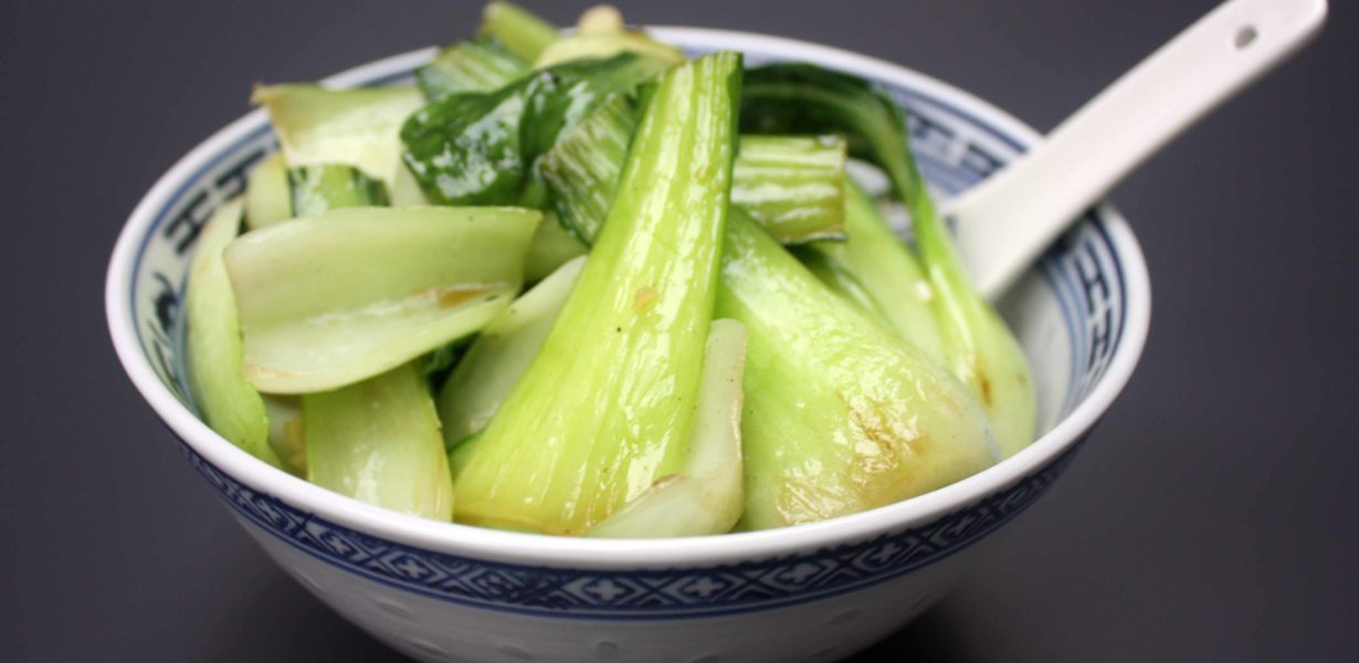 A Basic Cook - Stir Fried Pak Choi (Bok Choi)